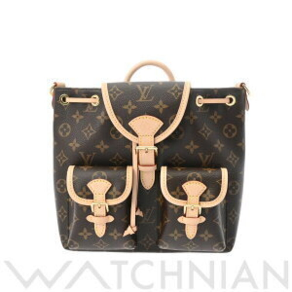 Louis Vuitton Monogram Excursion Brown Canvas Backpack Rucksack Daypack Bag